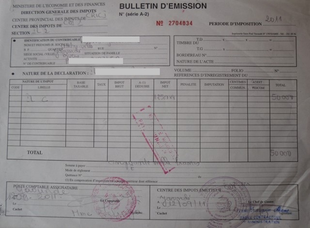 eRegulations Yaoundé